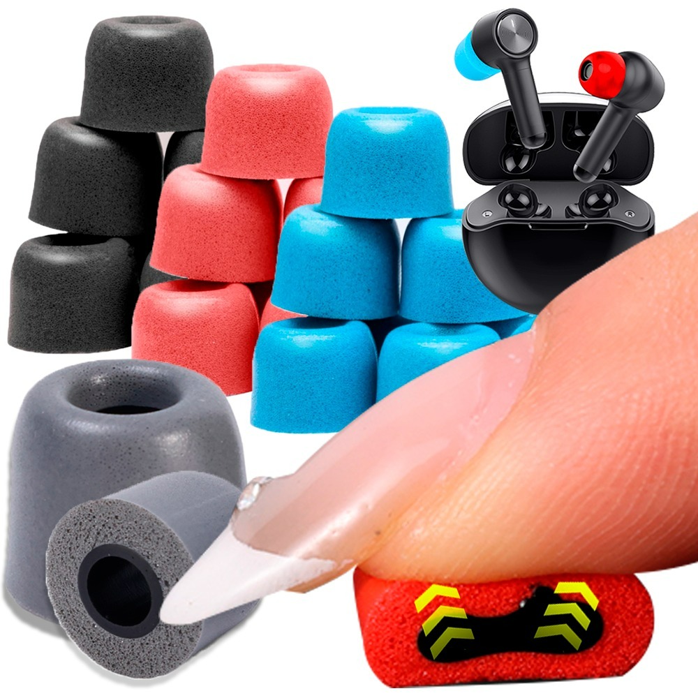 6-1 pares de auriculares de es - Earphone Foam Tip reseña y precio