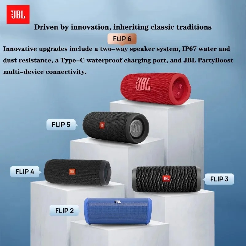 Altavoz Bluetooth cilíndrico J - Jbl Speaker Flip 6 reseña y precio